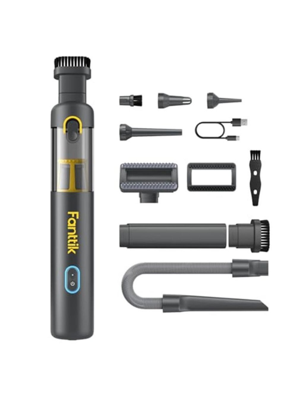 Fanttik Slim V8 APEX Cordless Car Vacuum & Air Duster, 4-in-1 Portable Mini - F2